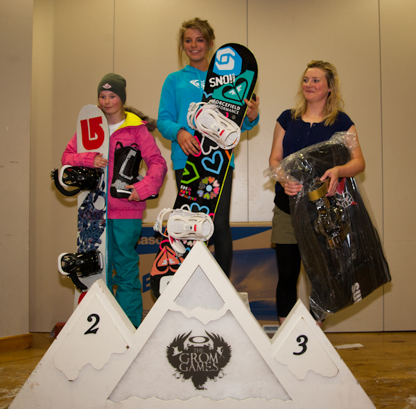 Sophie makes it a double for the Nicholls family with first place in the women's final.