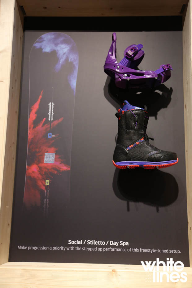 Burton Social Stilletto Day Spa 2014-2015