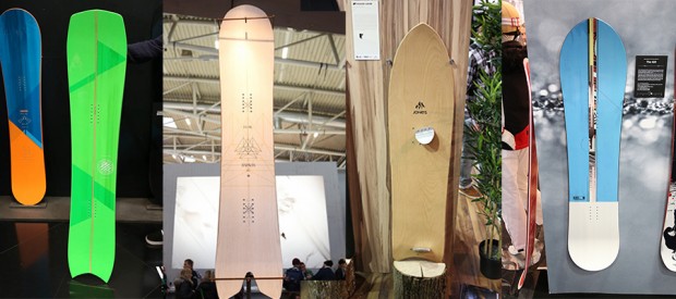 Just some of the 'movers and shapers' that caught our eye at ISPO recently. Capita-Spring Break Colab / Flow Darwin / Jones Snurfer / YES 420