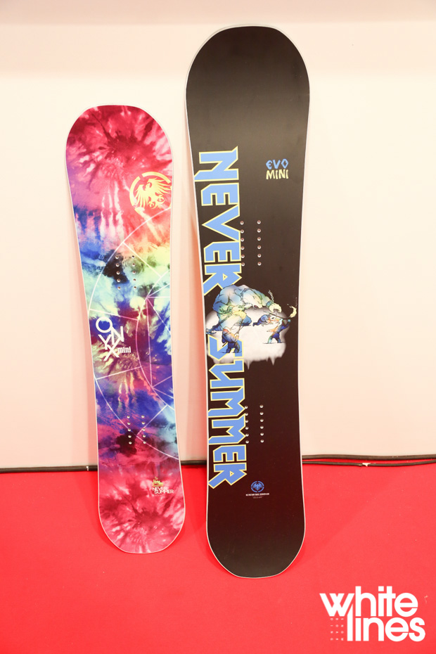 5. Never Summer Onyx Mini and Evo Mini Snowboards 20