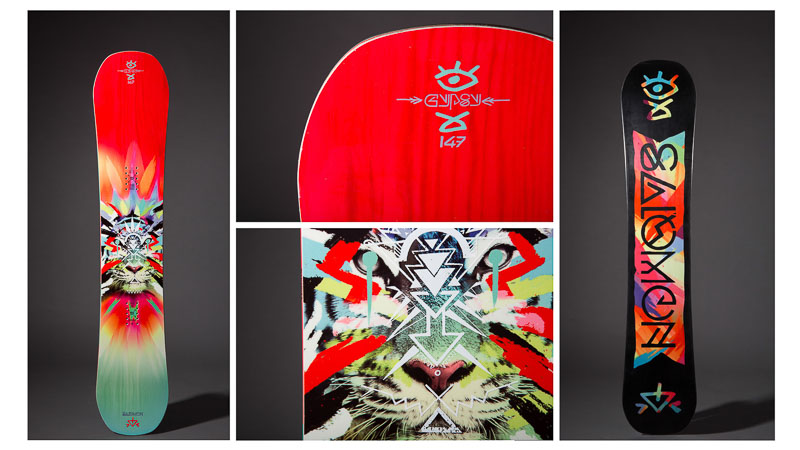 SALOMON GYPSY 143 × DRAKE JADE S/M Salomon Gypsy Ladies Snowboard 2020 – The Last Lift