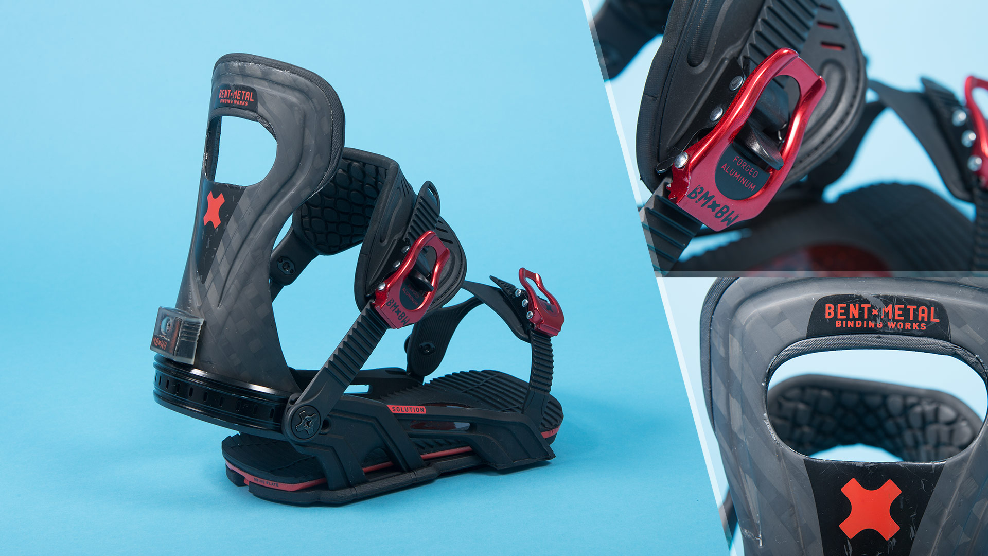 Bent Metal Solution 2016-2017 Snowboard Bindings Rev