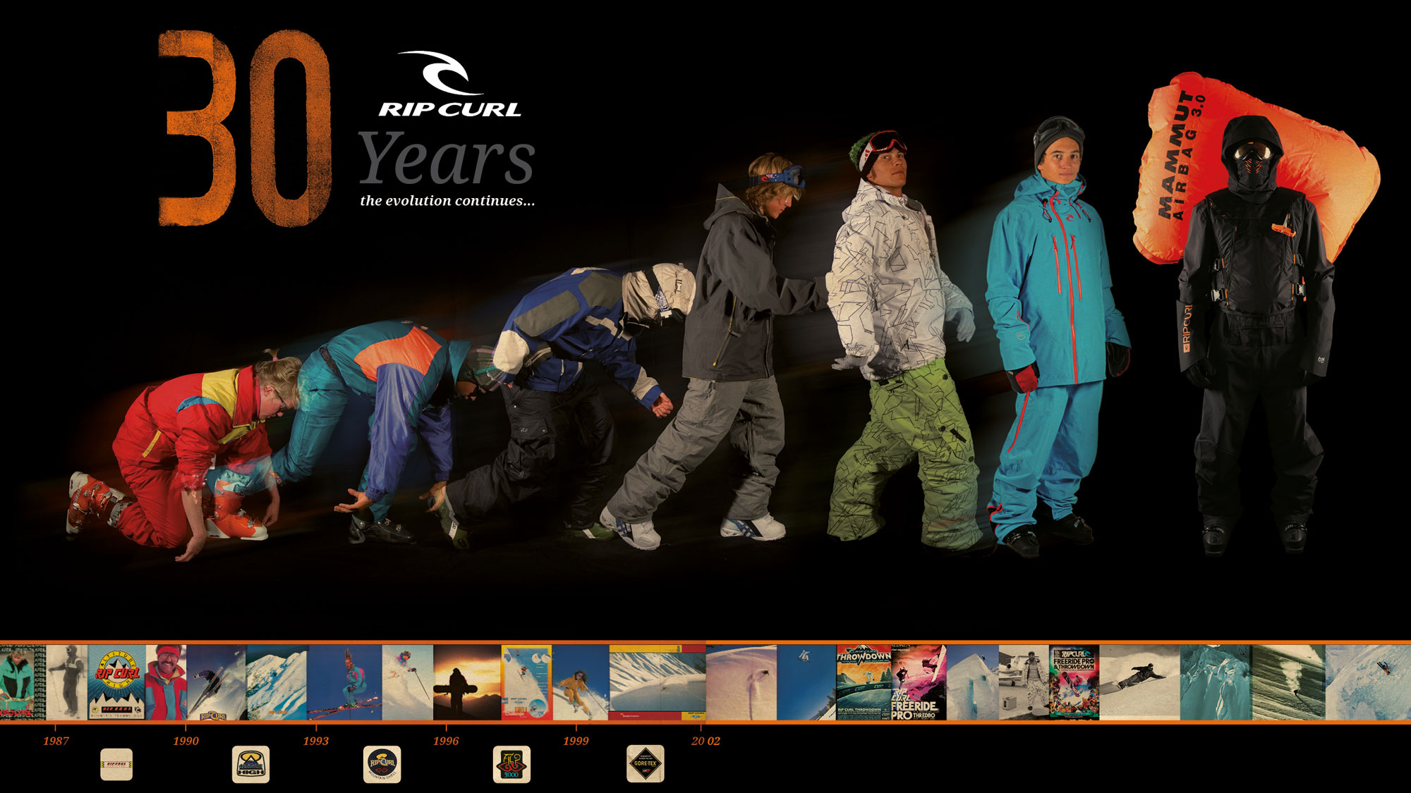 Rip Curl Celebrate 30 Years of Mountainwear |