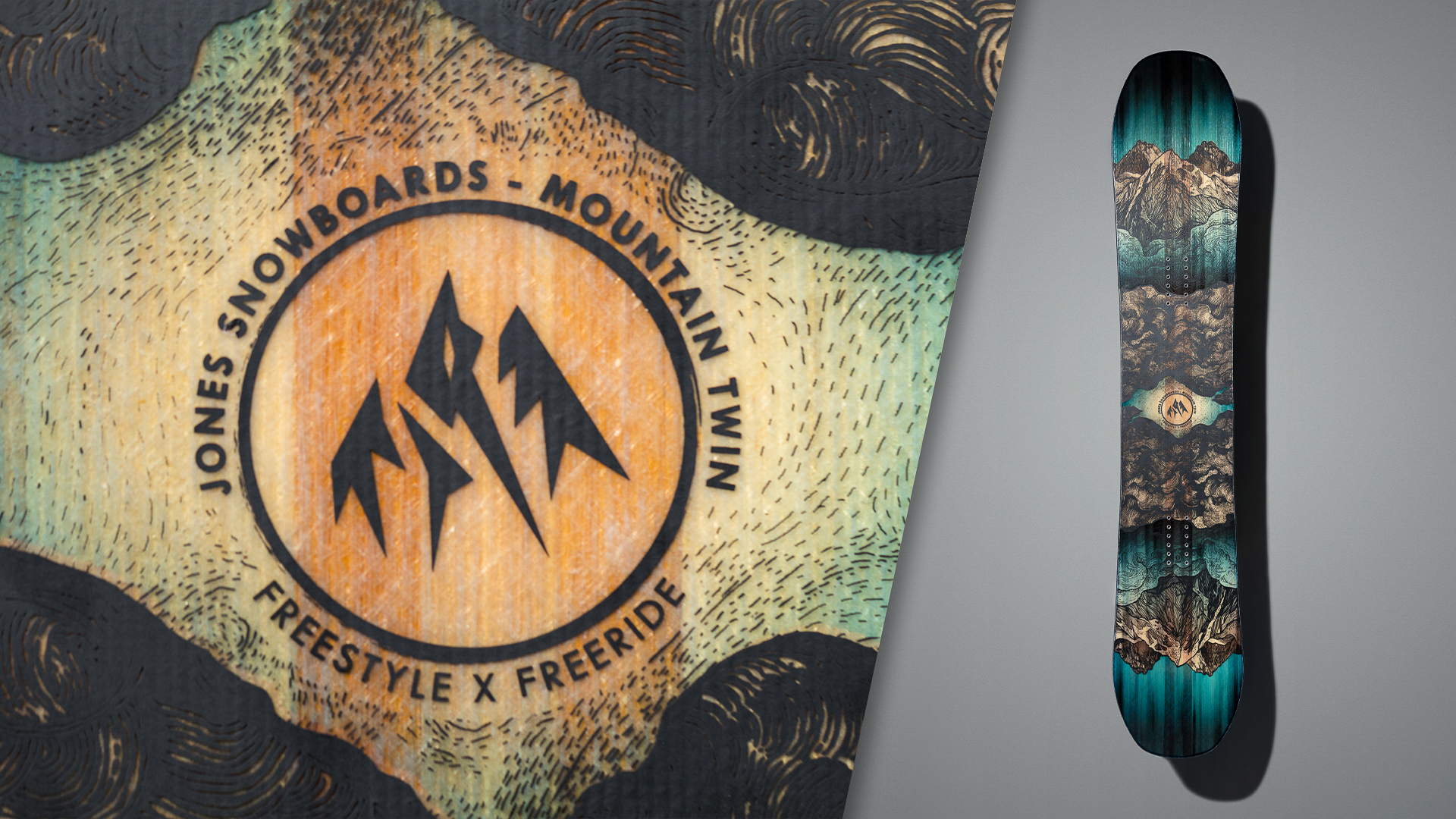 Jones Mountain Twin(JONES　ジョーンズ　TWIN Men's Mountain Twin Snowboard 2019 | Jones Snowboards