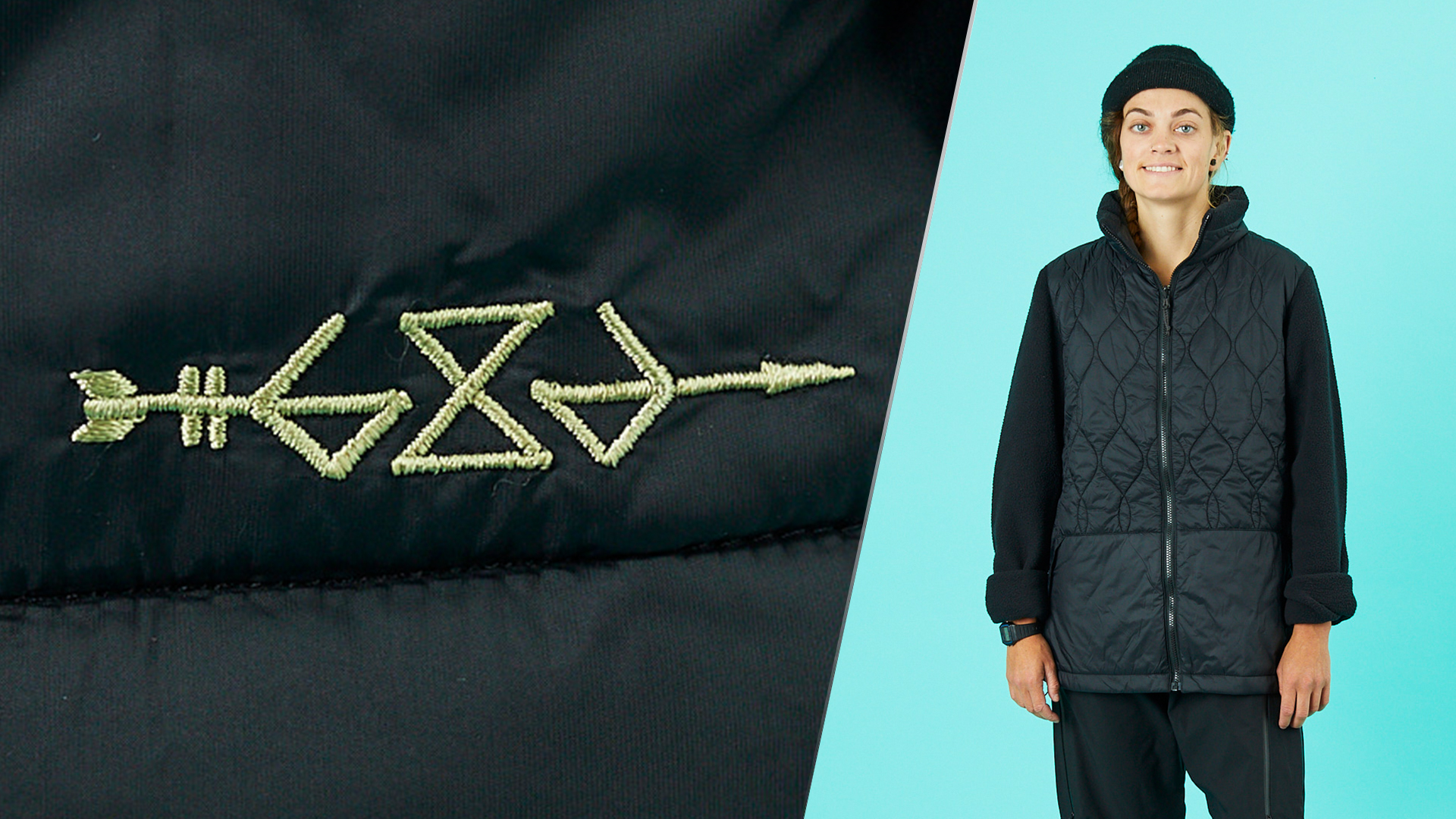 Whitelines_2021_2022_Snowboard_Ski_Mid_Layer_686_Womens_Thermal_Hybrid_Jacket_FI