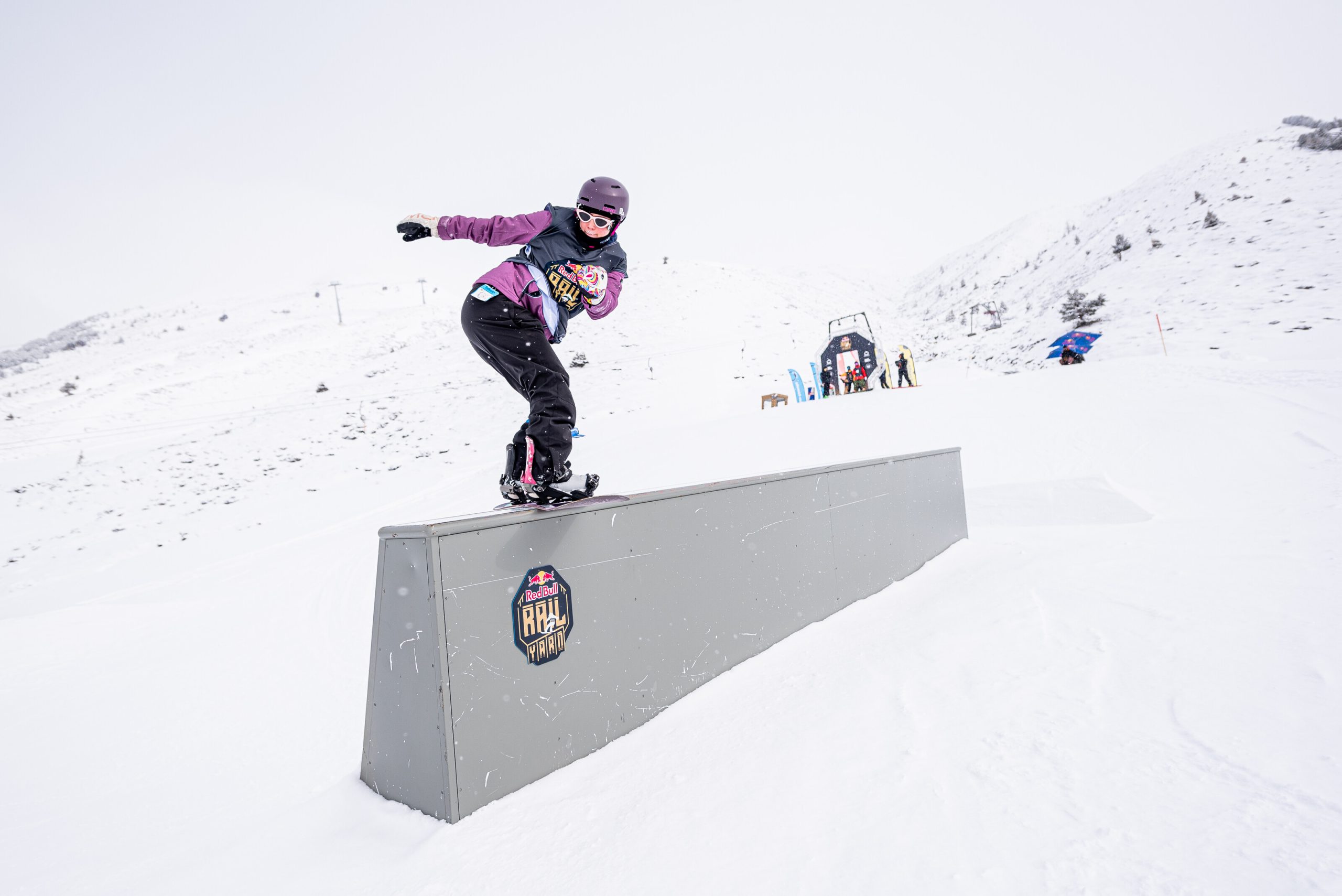 Alexis Rolland at Red Bull Rail Yard in Kühtai. Photo: Miriam Lottes / Red Bull Content Pool.