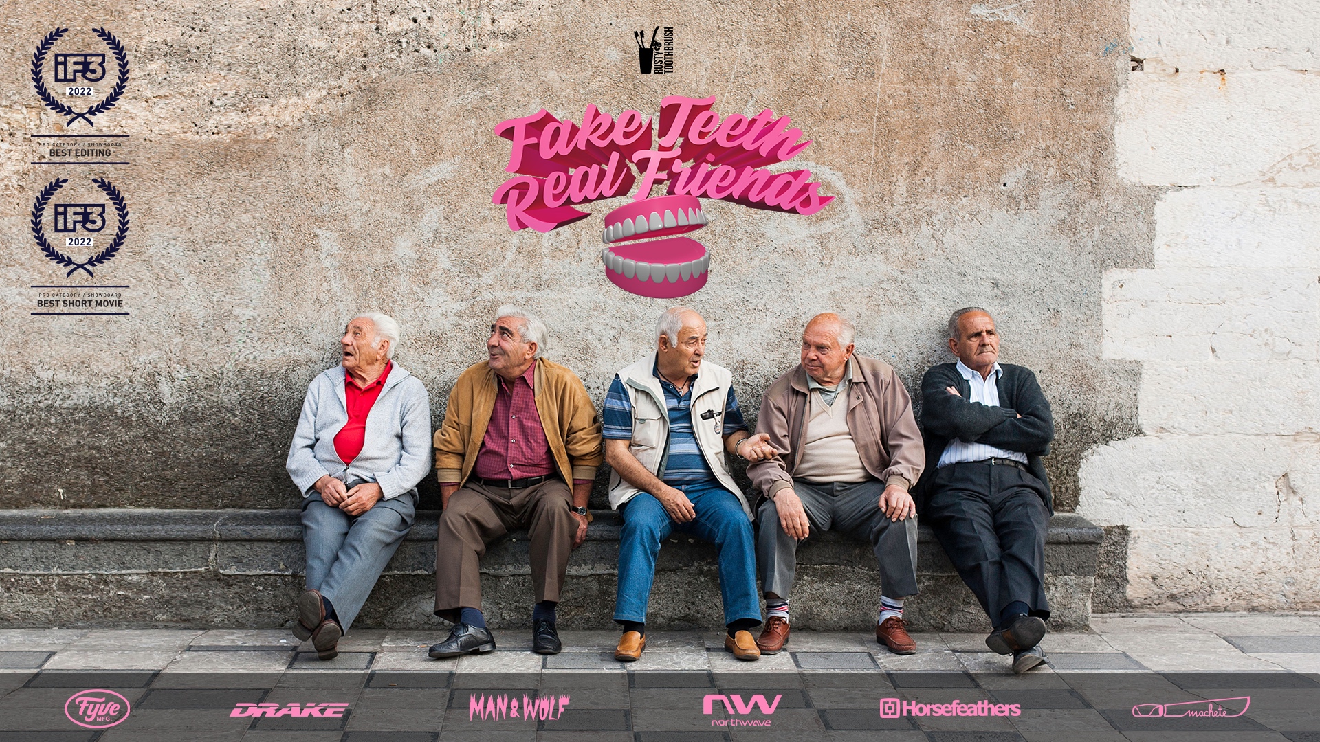 Rusty Toothbrush Fake Teeth Real Friends